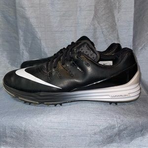 Nike Black lunar golf shoes
